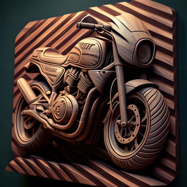 3D модель Yamaha XJR 1200 (STL)